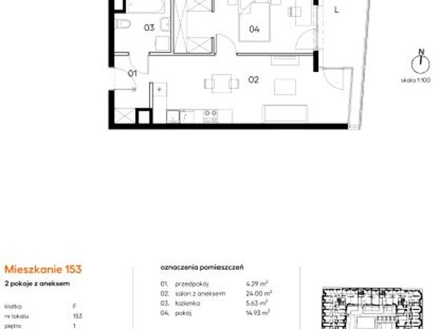 Mieszkanie 48,9m²