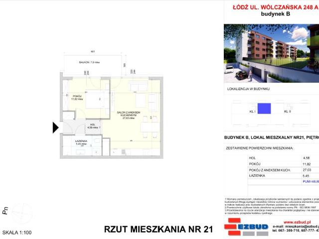 Mieszkanie 48,9m²
