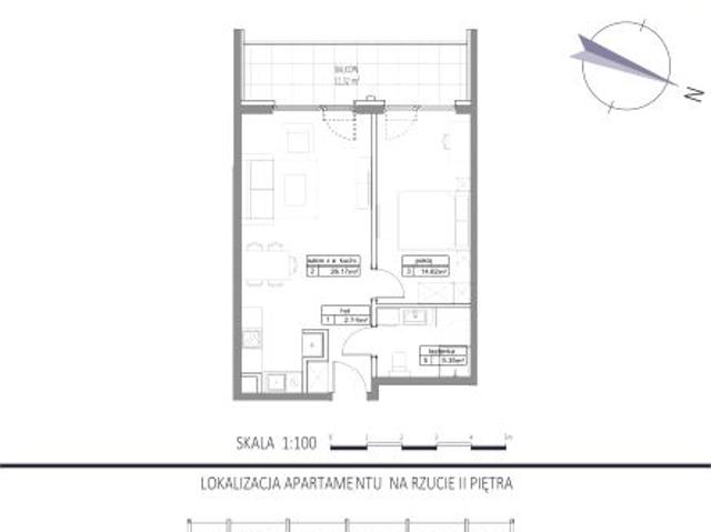 Mieszkanie 48,9m²