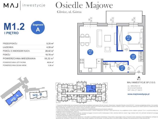 Mieszkanie 48,9m²