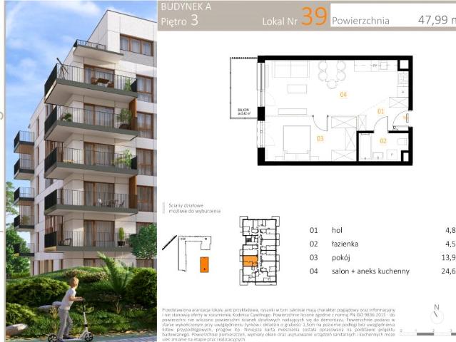 Mieszkanie 48m²