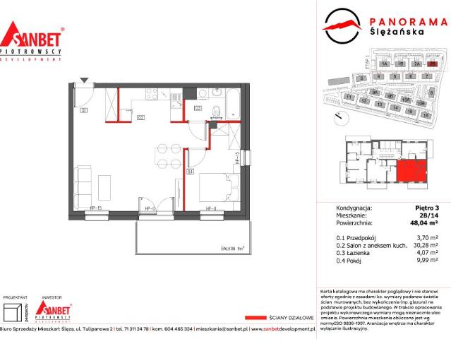 Mieszkanie 48m²