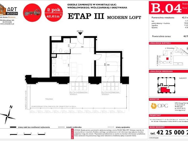 Mieszkanie 48m²