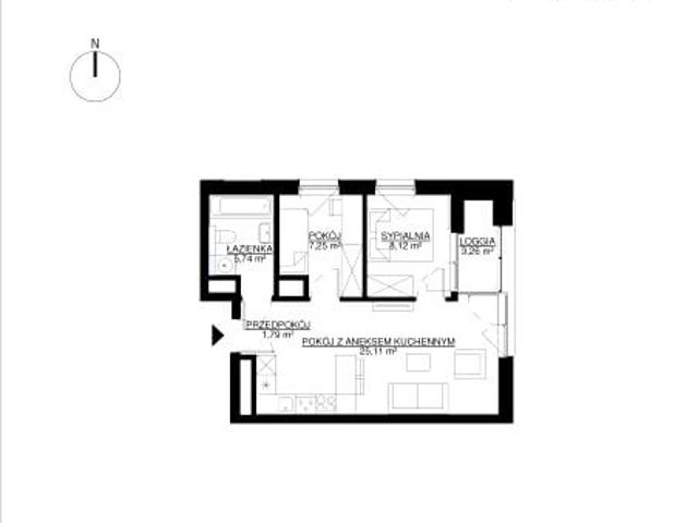 Mieszkanie 48m²