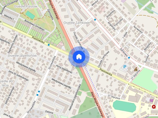 Mieszkanie 49 metrów os.Zamkowe Ostrzeszów