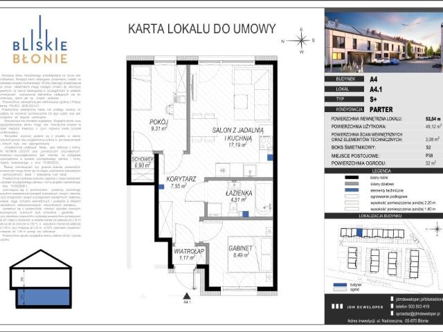 Mieszkanie 49,1m²