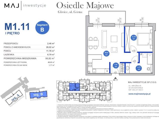 Mieszkanie 49,1m²
