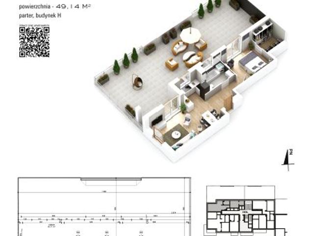 Mieszkanie 49,1m²