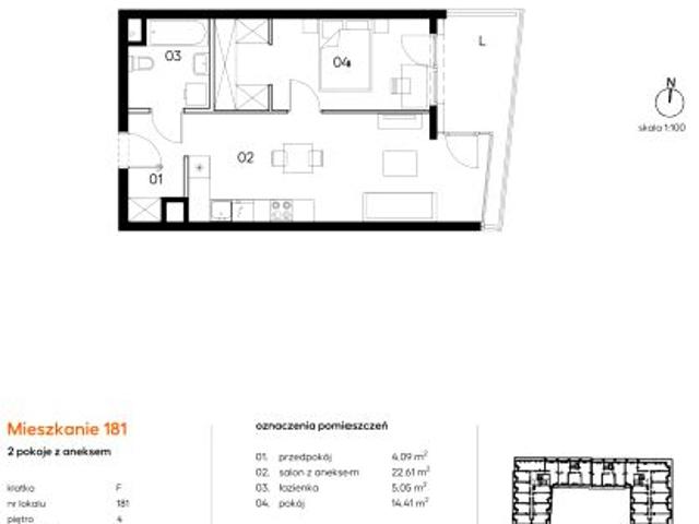 Mieszkanie 49,2m²