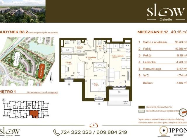 Mieszkanie 49,2m²