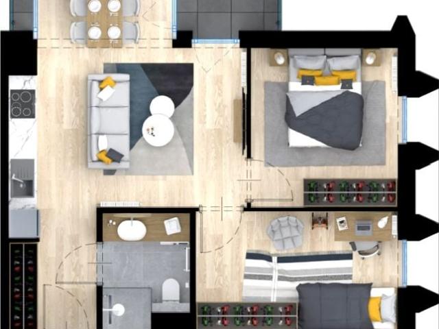 Mieszkanie 49,3m²