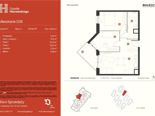 Mieszkanie 49,4m²