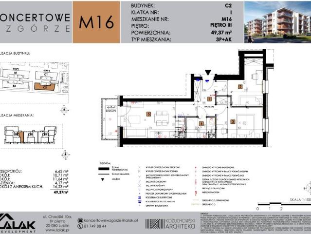 Mieszkanie 49,4m²