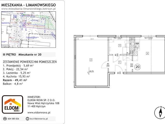 Mieszkanie 49,4m²