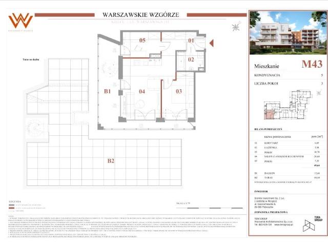 Mieszkanie 49,6m²