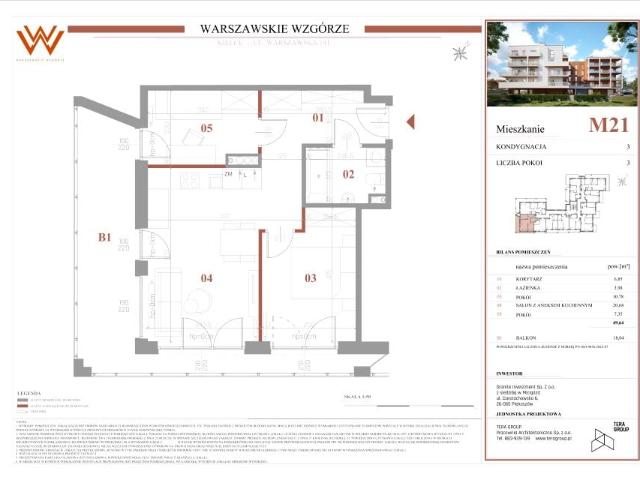 Mieszkanie 49,6m²