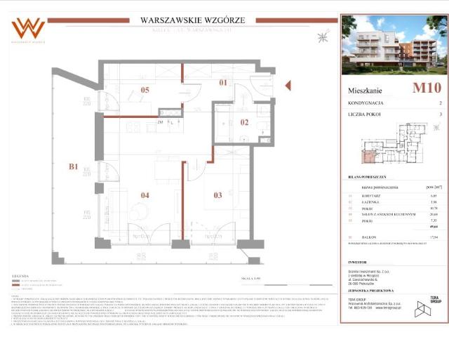 Mieszkanie 49,6m²