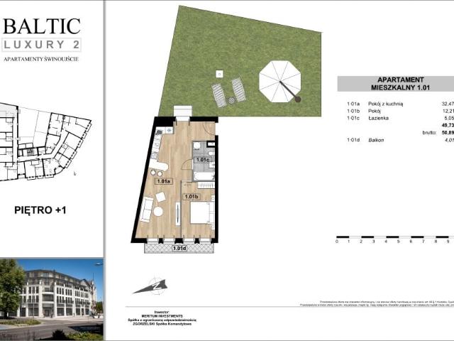 Mieszkanie 49,7m²