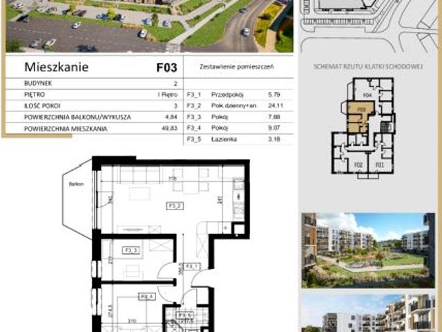 Mieszkanie 50,1m²