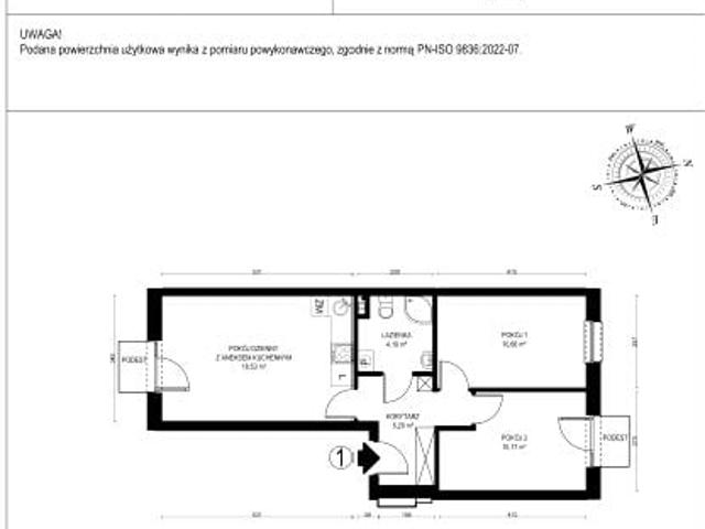 Mieszkanie 49,8m²