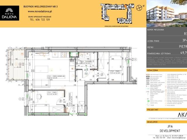 Mieszkanie 49,8m²