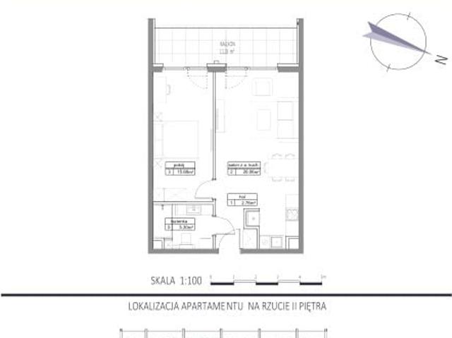 Mieszkanie 49,8m²