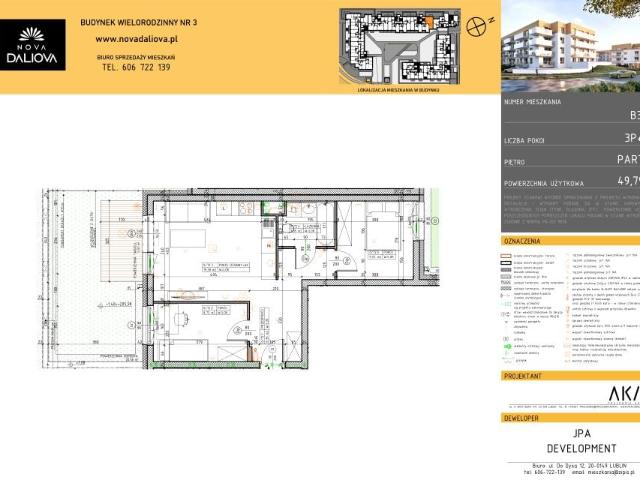 Mieszkanie 49,8m²