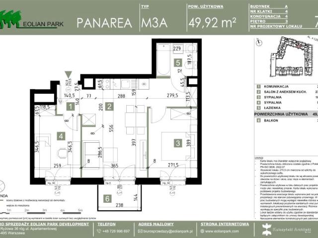 Mieszkanie 49,9m²