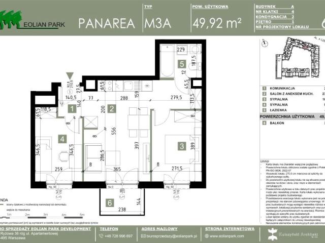 Mieszkanie 49,9m²