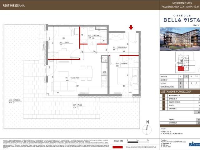 Mieszkanie 49,9m²