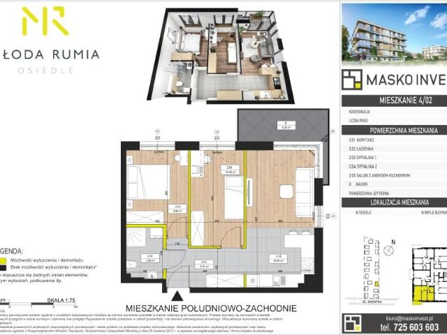 Mieszkanie 49,9m²