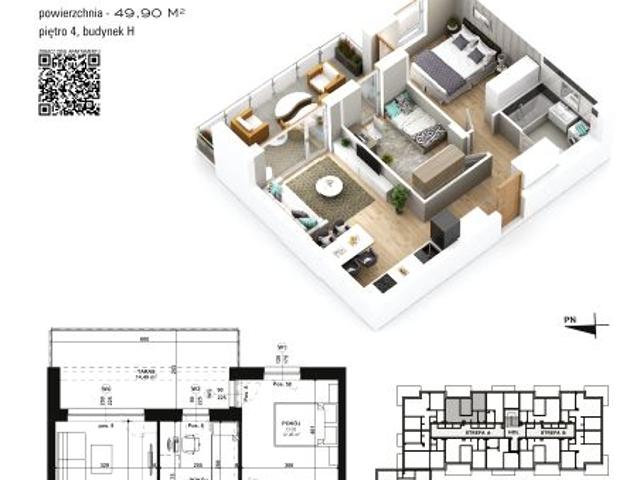 Mieszkanie 49,9m²