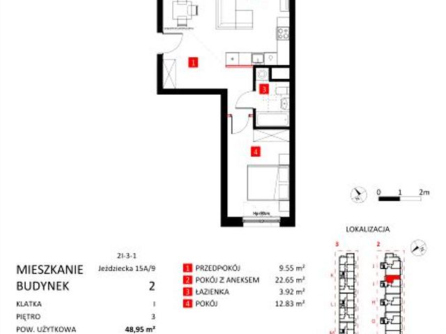 Mieszkanie 49m²