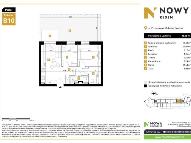 Mieszkanie 49m²