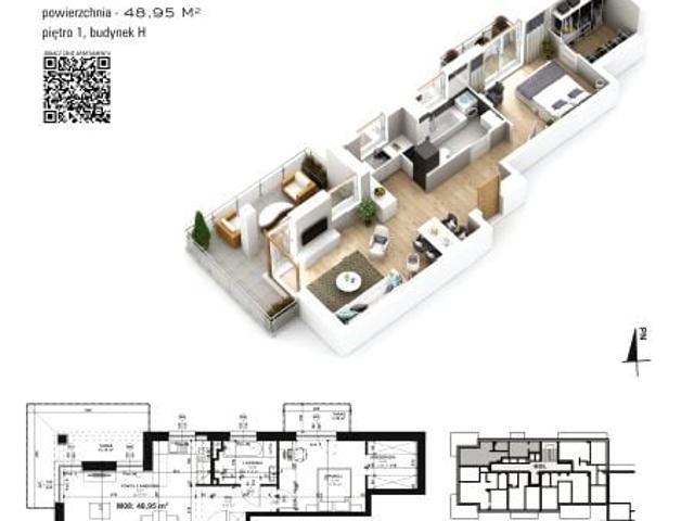 Mieszkanie 49m²