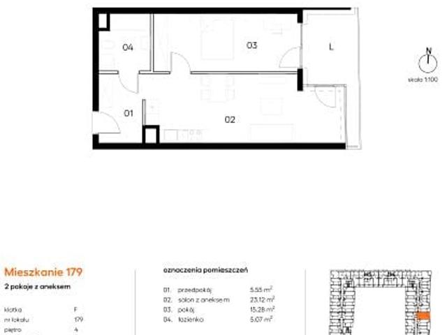 Mieszkanie 49m²