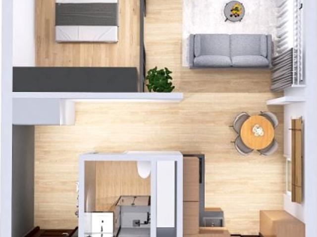 Mieszkanie 40,19 m², Katowice