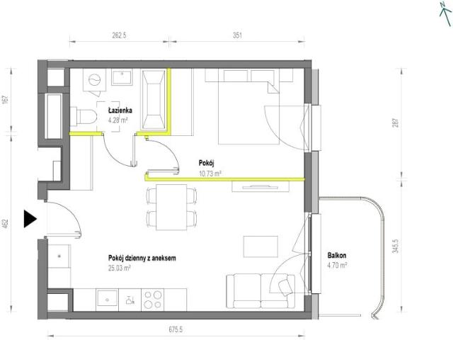 Mieszkanie 40,1m²