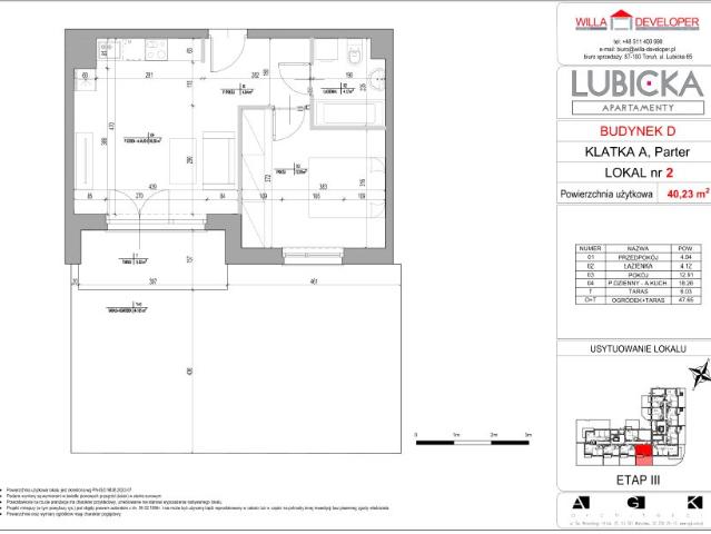 Mieszkanie 40,2m²