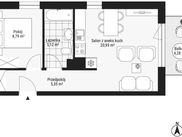 Mieszkanie 40,2m²