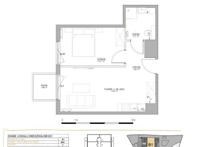 Mieszkanie 40,2m²