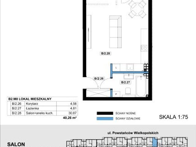 Mieszkanie 40,3m²