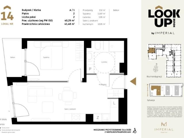 Mieszkanie 40,3m²