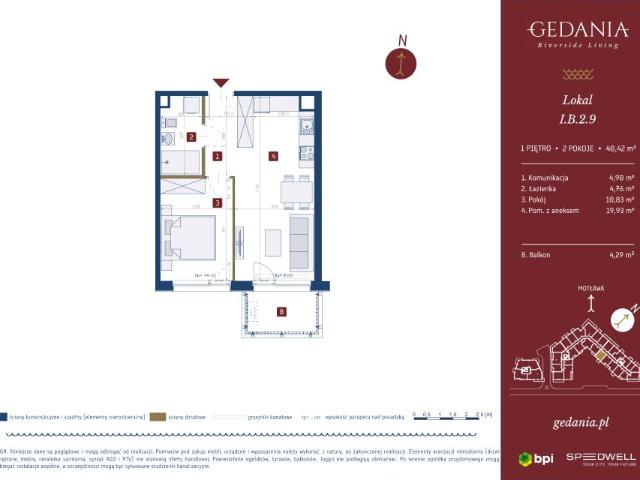 Mieszkanie 40,4m²