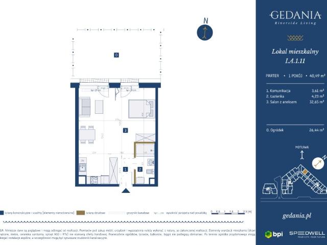 Mieszkanie 40,5m²