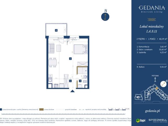 Mieszkanie 40,5m²