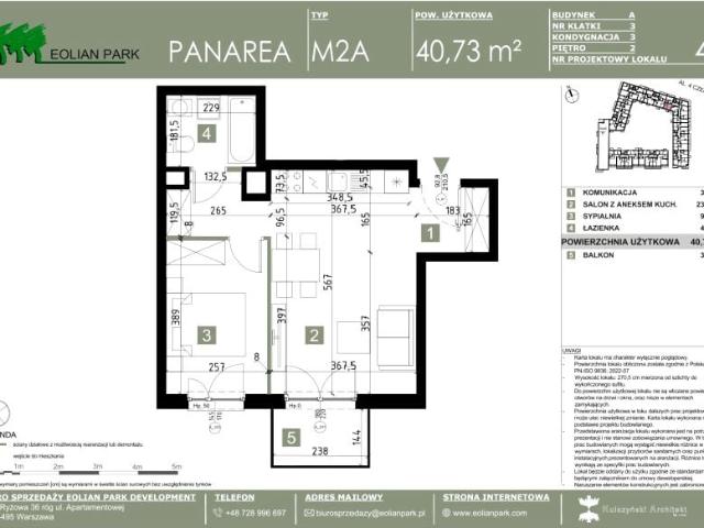 Mieszkanie 40,7m²