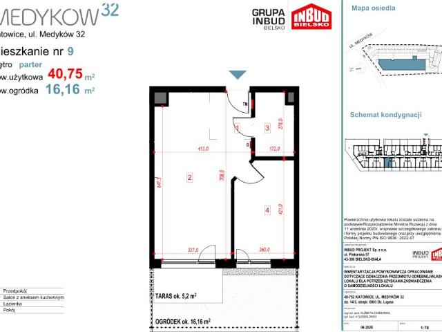 Mieszkanie 40,8m²
