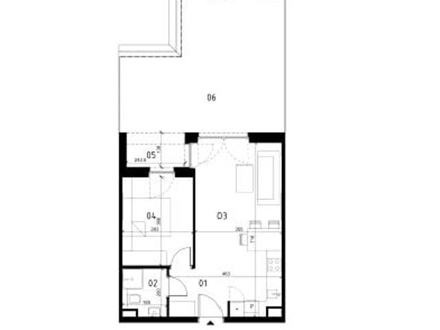 Mieszkanie 40,8m²