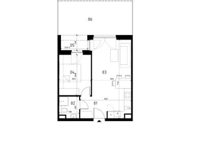 Mieszkanie 40,8m²